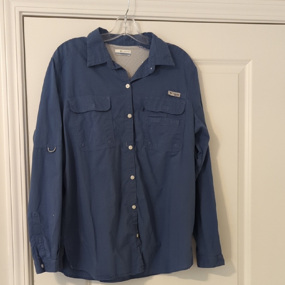 Columbia Casual Blue Shirt